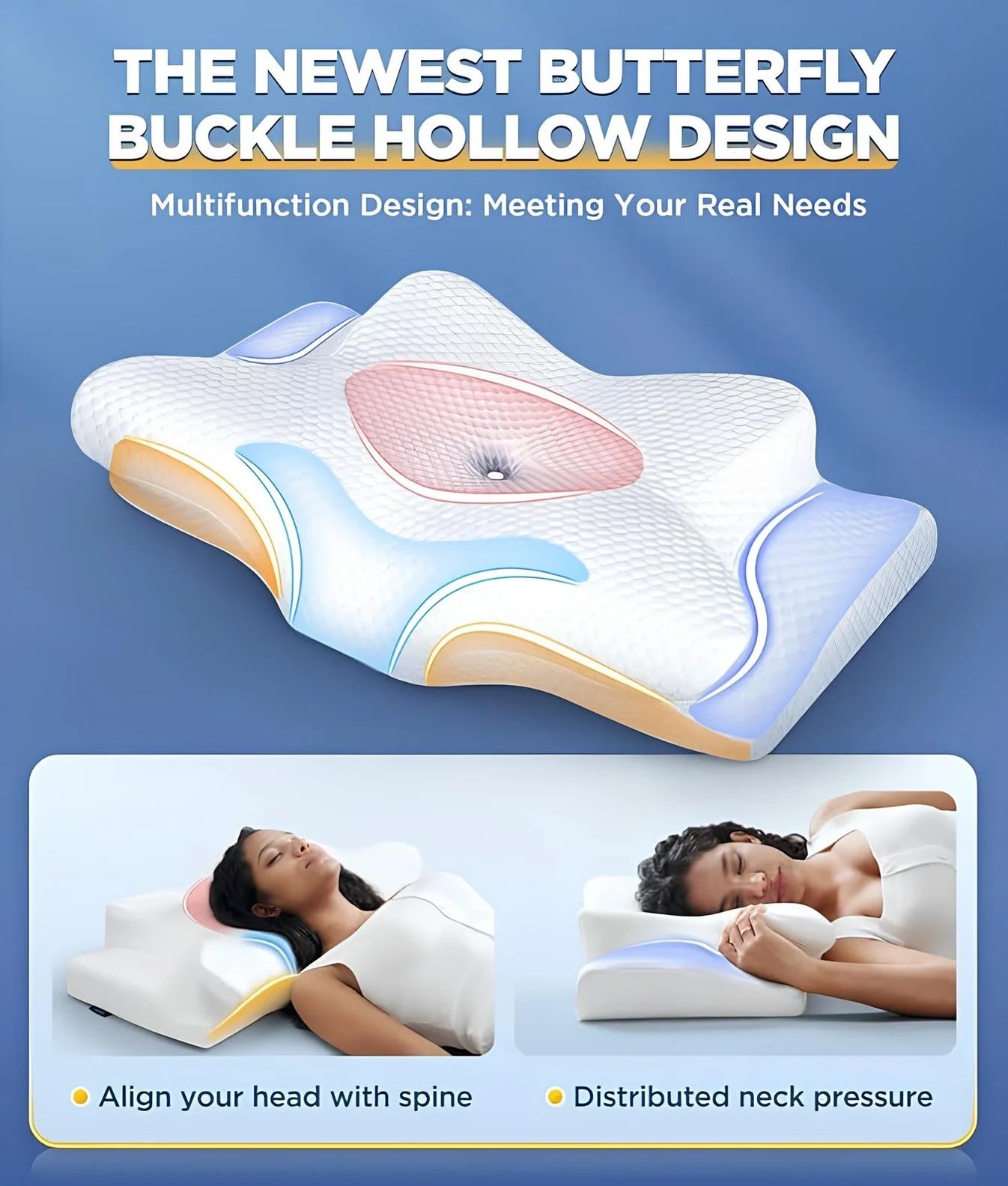 CozyRest™ Memory Foam Neck Pillow