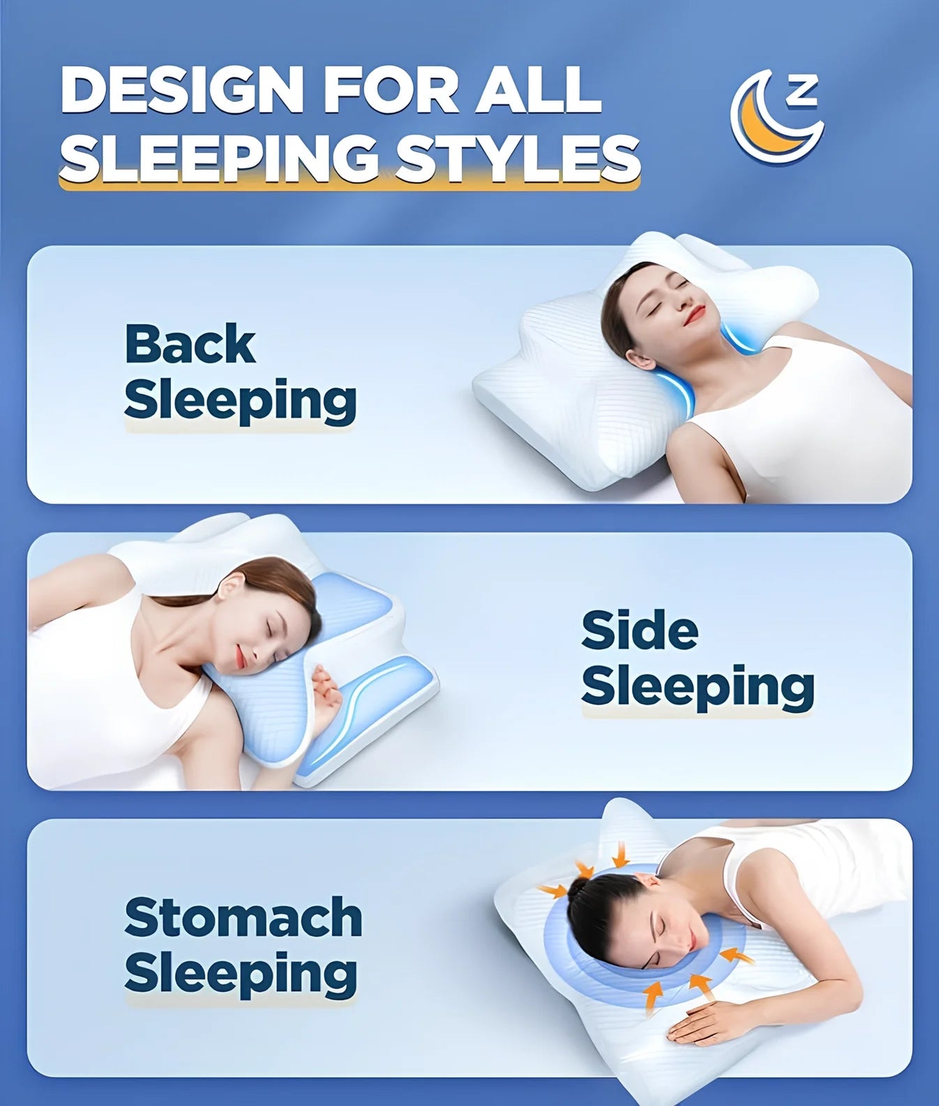 CozyRest™ Memory Foam Neck Pillow